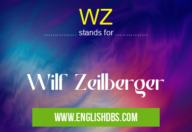 WZ means Wilf Zeilberger WZ