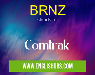 BRNZ means Comtrak BRNZ
