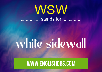 WSW