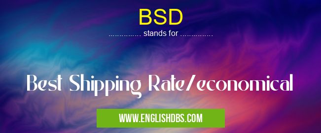 BSD