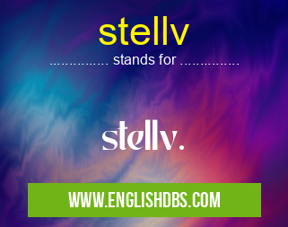 stellv means stellv. stellv