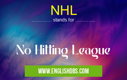 NHL means No Hitting League NHL