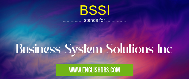 BSSI