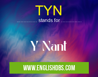 TYN means Y Nant TYN