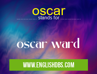 oscar means oscar ward oscar
