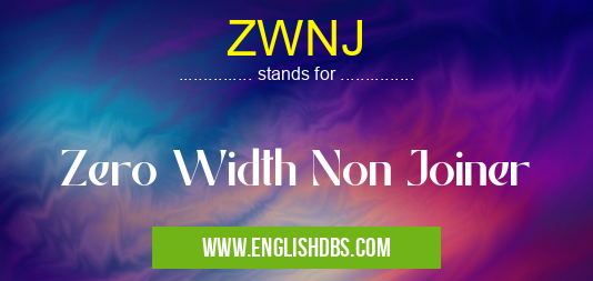 ZWNJ