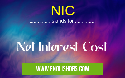 NIC means Net Interest Cost NIC