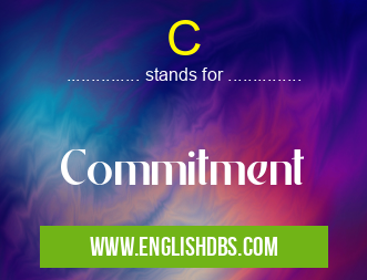 C means Commitment C