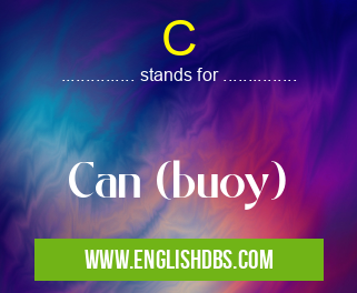 C means Can (buoy) C