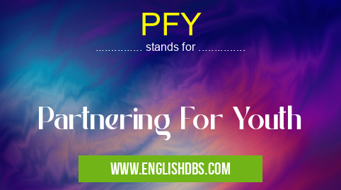 PFY means Partnering For Youth PFY