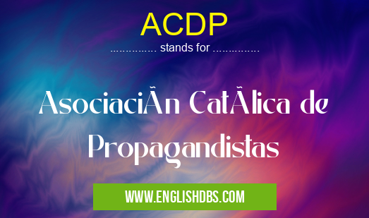 ACDP