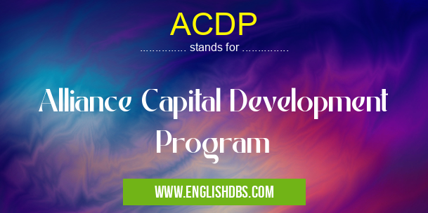 ACDP