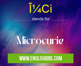 Î¼Ci