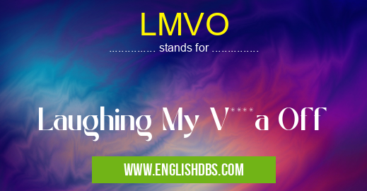 LMVO means Laughing My V****a Off LMVO