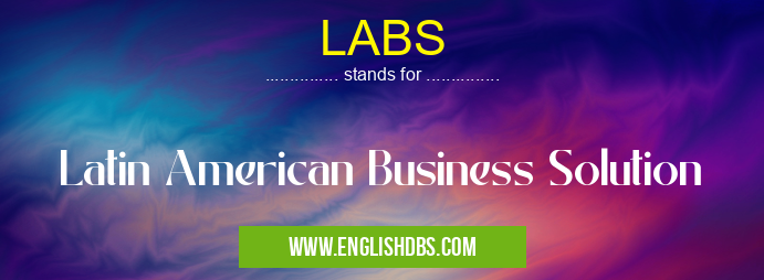 LABS means Latin American Business Solution LABS