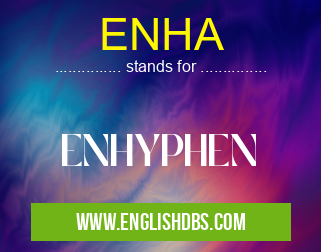 ENHA means ENHYPHEN ENHA