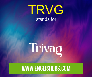 TRVG means Trivag TRVG