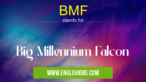 BMF means Big Millennium Falcon BMF