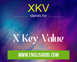 XKV means X Key Value XKV