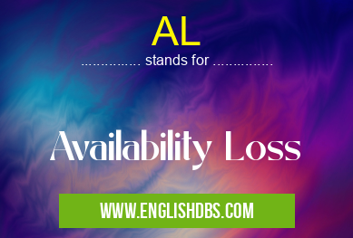 AL means Availability Loss AL