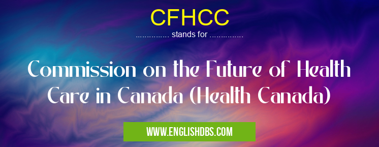 CFHCC means Commission on the Future of Health Care in Canada (Health Canada) CFHCC