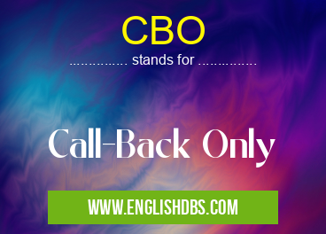 CBO