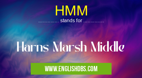 HMM means Harns Marsh Middle HMM