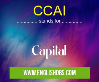 CCAI means Capital CCAI