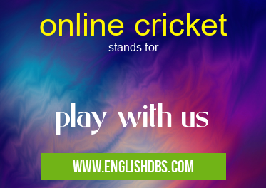 online cricket means play with us online cricket