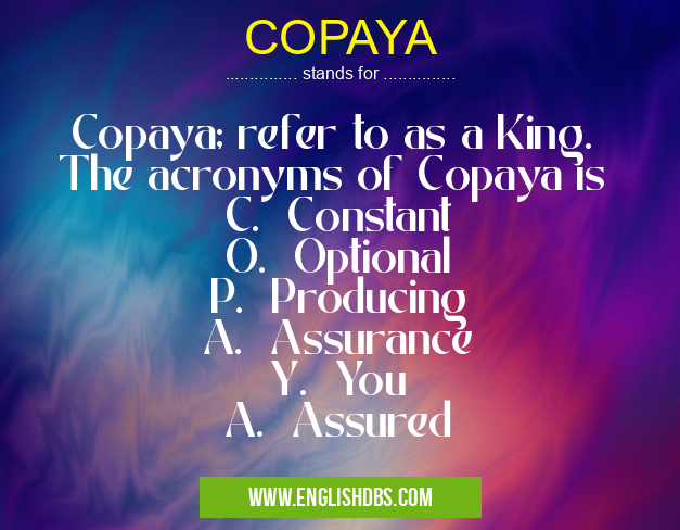 COPAYA