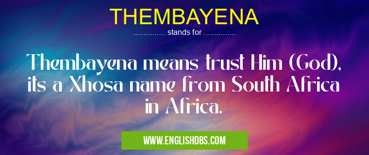 THEMBAYENA