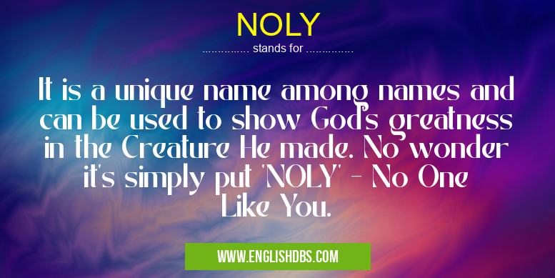 NOLY