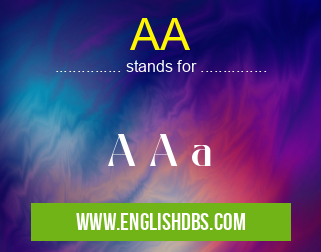 AA means A A a AA