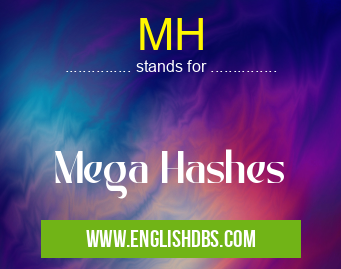 MH means Mega Hashes MH