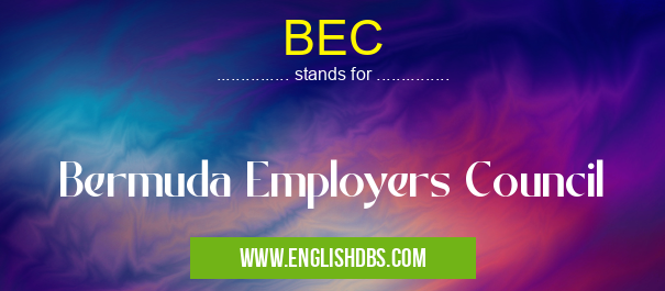 BEC means Bermuda Employers Council BEC