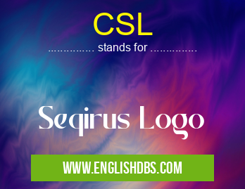 CSL means Seqirus Logo CSL