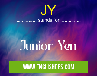JY means Junior Yen JY