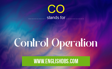CO means Control Operation CO