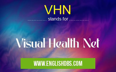 VHN means Visual Health Net VHN