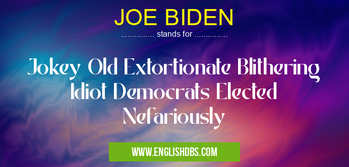 JOE BIDEN