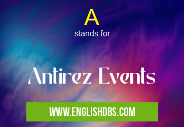 A means Antirez Events A