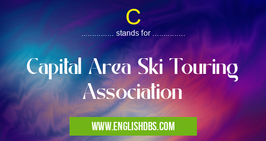 C means Capital Area Ski Touring Association C