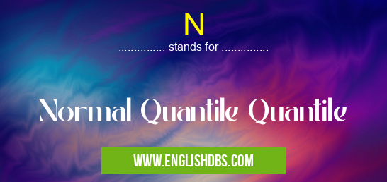 N means Normal Quantile Quantile N