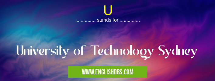 U means University of Technology Sydney U