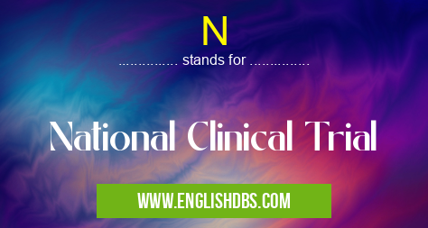 N means National Clinical Trial N