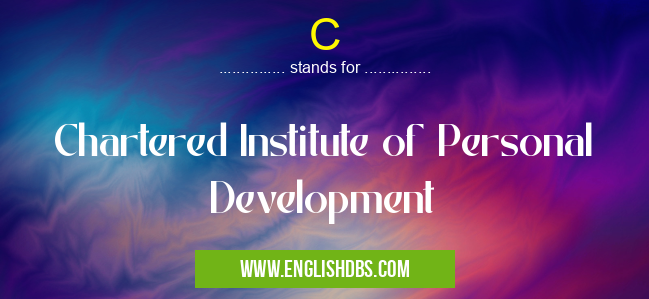 C means Chartered Institute of Personal Development C
