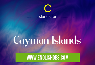 C means Cayman Islands C
