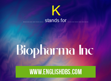 K means Biopharma Inc K