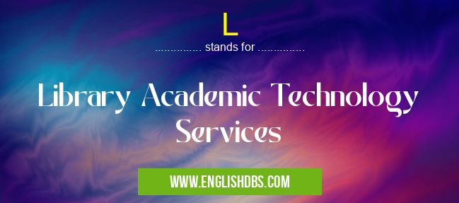 L means Library Academic Technology Services L