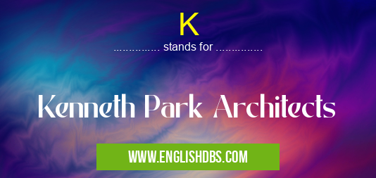 K means Kenneth Park Architects K